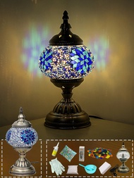 Bộ Đồ Dùng Thủ Công Mosaic DIY Sáng Tạo Cho Người Lớn Và Trẻ Em Làm Đèn Bàn Giáng Sinh Phụ Huynh Và 