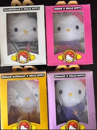［現貨］第一代 2011 年Hello Kitty X 麥當勞公仔一套