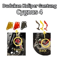Motor cygnus 4 BWSR dudukan kaliper depan belakang bracket