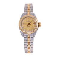 Tudor/female Watch Princess Series 18k Gold Steel Diamond Automatic Mechanical Watch Ladies