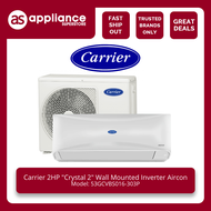 Carrier 2HP "Crystal 2" Wall Mounted Inverter Aircon 53GCVBS016-303P