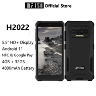 IIIF150 H2022 5.5" HD+ Android 11 4800mAh  Rugged Smartphone 4GB 32G Mobiles 13MP Camera NFC HandPhone