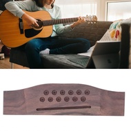 12 String Guitar Bridge  Acoustic 94x6mm Slot Rosewood Vintage Appearance for Musical Instrument