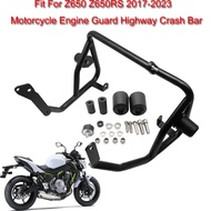 Z650 Motorcycle Accessories Frame Protection Bumper Engine Guard Highway Crash Bar Fit For Kawasaki 
