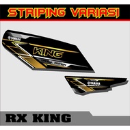 Striping Rx King - Stiker Variasi List Motor Rx King Racing Gold Emas