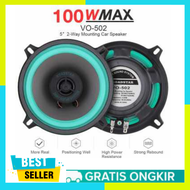 COD - Speaker Mobil Subwoofer Full Bass Venom 5 Inch HiFi 100W 1 PCS - VO-502 Canter / Speaker Aktif Mega Bass  / speaker subwoofer 5 inch full bass variasi mobil power sound jbl serbaguna multifungsi canggih / Speaker Pintu Mobil Super Keras Terlaris