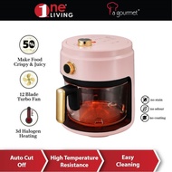 La Gourmet 4L Crystalline Air Fryer AF04 Pink