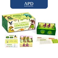 Enter The World of Dinosaurs: Immersive 3D Viewer | Dinosaur 3D Book for Kids [ISBN 9780711295629]