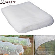 WONDER Insect Screen, PE 60 Mesh Garden Insect , Durable Pest Protection Planting Supplies White Ins