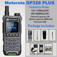 Motorola GP328 Plus Walkie-talkies 10W Two Way Radio 10km High-Powe IP54 Waterproof