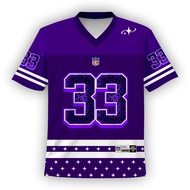 Vintage Jersey CYRUS NUMBER SERIES NFL Premium Oversize Retro Unisex Sweat Absorbent Sportwear