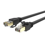 UNITEK C1815EBK - Cat.7 Ethernet 萬兆位元乙太網路線 - 20m | 10 Gigabit 資料傳輸 | 600MHz 頻寬 | SSTP 雙屏蔽雙絞線結構 | 香港行