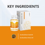 BIOBAY Sea Buckthorn Softgel (800mg) Omega 3,6,7,9 | For Skin Health | Super Anti Inflammation Reduc