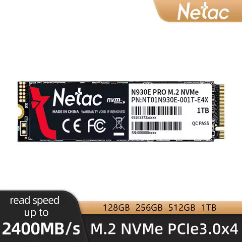 Netac M2 SSD NVME 1tb 500gb SSD 128gb 250gb M.2 SSD 256gb 512gb Hard Disk M2 PCIe NVME Internal Soli