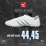 Giày Wika 3 Sọc Chính Hãng Bóng Đá Sân Cỏ Nhân Tạo Đã Được Khâu Toàn Bộ Đế