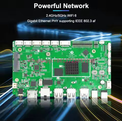 Portworld YC-P3576 RK3576 Motherboard | WiFi 6 & BT 5.4 | Triple Screen Display | High-performance U