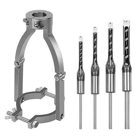 Square hole drill bit adapter for electric tools professional accessory - Woodworking hole saw - Cut