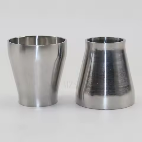 1Pcs 19mm 25mm 32mm 38mm 45mm - 51mm Car Accessories Tube Exhaust Pipe Adapte SS304 Stainless Steel 