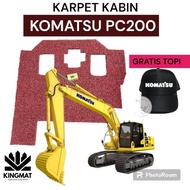 Excavator carpet PC200Komatsu