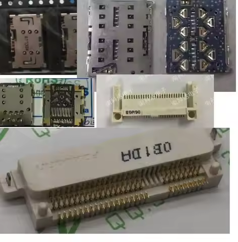 5PCS TF SIM SD CF card slot card holder WLD1DC2-A1N05-7H 1CH4110C-KA-C 2WM611C06-TG-7H 1DA63600-GER5