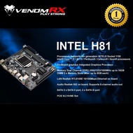 Intel H81 DD3 Socket LGA 1150 VenomRX Motherboard