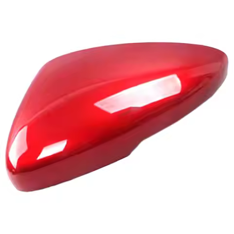 Red Front Left Side Door Rearview Mirror Cap Cover with Turn Signal Fit for Honda Accord 2018 2019 2