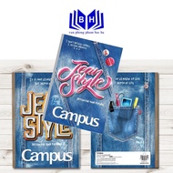 Campus Jean notebook 120 pages, Campus JEA120 horizontal notebook, Campus Jean horizontal notebook 1