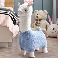 Influencer Alpaca Animal Seat Living Room Decoration Animal Stool Shoe Changing Stool Children Small