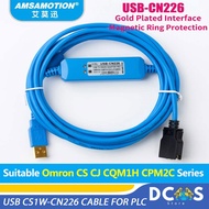 USB CS1W-CN226 CABLE FOR PLC OMRON CS CJ CQM1H CPM2C Series CABLE