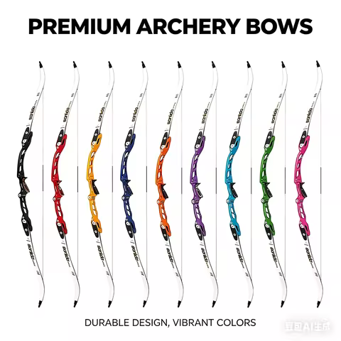 Sanlida X10 Miracle Recurve Bow 25in ILF Riser Limbs 66/68/70' 16-46lbs Complete Bow Archery Competi