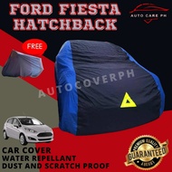 FORD FIESTA HATCHBACK CAR COVER HIGH QUALITY - WATER REPELLANT AND DUST PROOF -WITH FREE MOTOR COVER