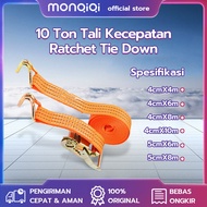 10 Ton Tali Kecepatan Ratchet Tie Down 4 cm x 6M/8M/10M 5CMx 6M/8M Lashing Track Trek Belt Trackbelt