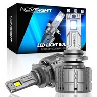 Novsight N60 LED Headlight Bulbs 200W 40000LM 6500K High Brightness for H4/H11/HB3(9005)/HB4(9006) -