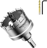 Mollom Heavy Duty Carbide Hole Saw, Hole Cutter cuts Stainless Steel, mild Steel, Iron, Copper, Bras
