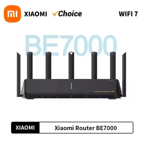 New Xiaomi Router BE7000 Tri-Band WiFi Repeater VPN 1GB Mesh USB 3.0 IPTV 4 X 2.5G Ethernet Ports Mo