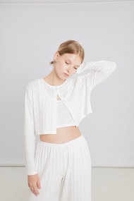 YARN 短版針織外套 - 針織