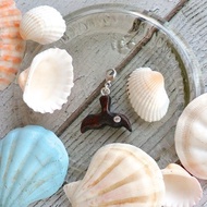 手工木製吊飾  鯨魚尾 吊飾  禮物訂製