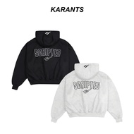 Karants Hoodie Zip Fabrik Fleece Bordir Timbul 2 Zip Lelaki - AK29