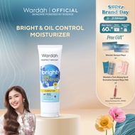 Wardah Perfect Bright Moisturizer SPF30 – Normal to Oily Skin|Raya Glow,Ramadhan Beauty Prep, Free S