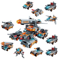 Enlightenment Building Blocks Thunderbolt Chariot ABC Children Build