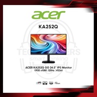 ACER KA252Q GO  24.5" IPS Monitor (1920 x1080 ,120Hz ,VESA)