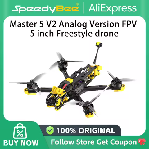 SpeedyBee Master 5 V2 Analog Freestyle Drone Set with SpeedyBee F405 V3 Stack 2306 1900KV 6S Motor