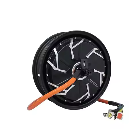 Motor Qs260 12*3.5inch 5000W V4 48V 100kph 72V 150kph Hub Motor for Electric Motorcycle Waterproof B