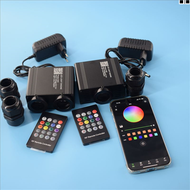 |✈|▅APP Bluetooth LED Light Engine DC12V 16W 32W RGBW LED Fiber Optic Light For Car Home Star Starry