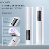 QINMEI LED Nail Lamp, 45s Timer Efficient Curing Mini Nail Dryer Light, Manicure Tool Equipment Digi