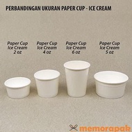 New- Paper Cup Ice Cream/Es Cream 5 Oz Line