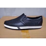 Men's pvc slip-on shoes, waterproof gojek shoes, slip-on work shoes