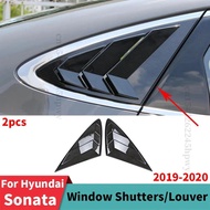 Facelift Rear Window Shutters Vent Louver Blinds Body Kit Accessories Tuning Wide Body Extension For