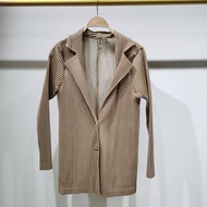 เสื้อสูทคอปกสไตล์เกาหลีจีบกระดุมแถวเดียว2335