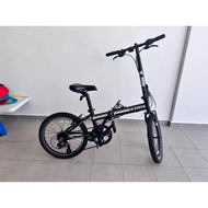 ZiZZO Campo 20 inch Folding Bike with 7-Speed, Adjustable Stem, Light Weight Frame